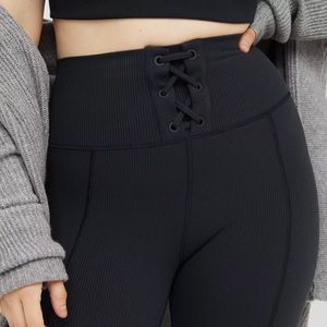 AE offline ribbed high waist legging